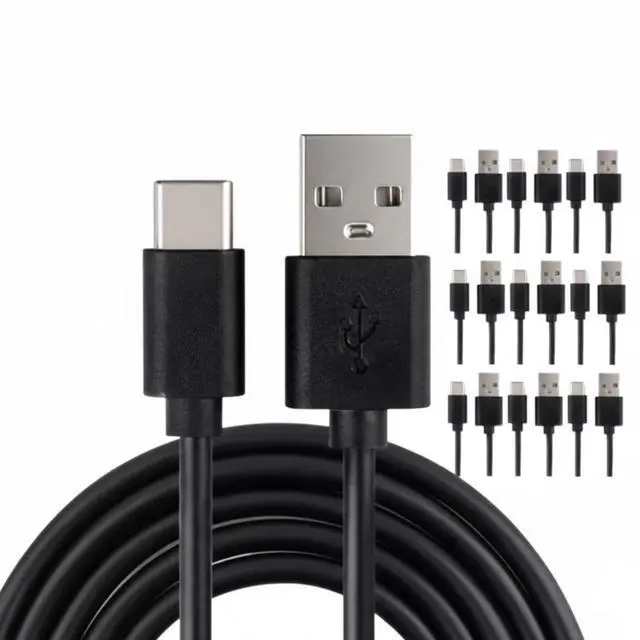 Main image of 10x Type C to USB-A Fast Charge Cable Cord Charging Quick Charger Bulk Wholesale