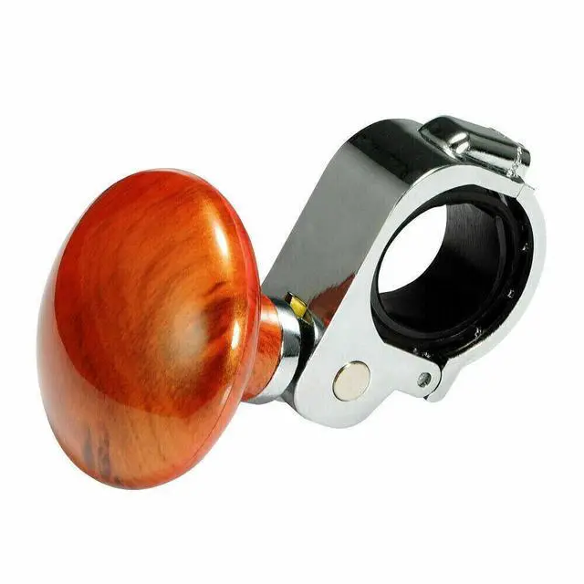 Alt view image 3 of 7 - Steering Wheel Spinner Knob Handle Universal Heavy Duty Suicide Car Truck Power