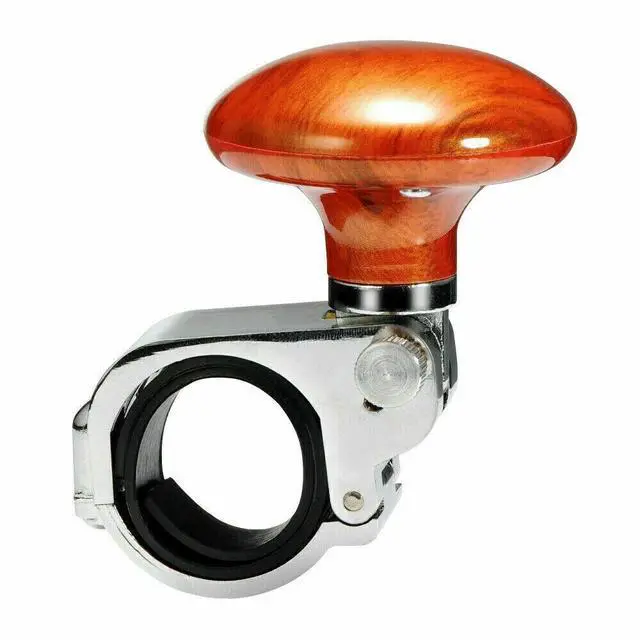 Alt view image 4 of 7 - Steering Wheel Spinner Knob Handle Universal Heavy Duty Suicide Car Truck Power