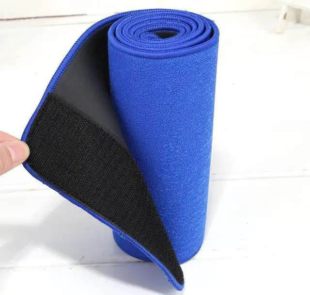 Alt view image 6 of 7 - Waist Trimmer Belt Sweat Band Wrap Ab Stomach Weight Loss Fat Burner Slimming