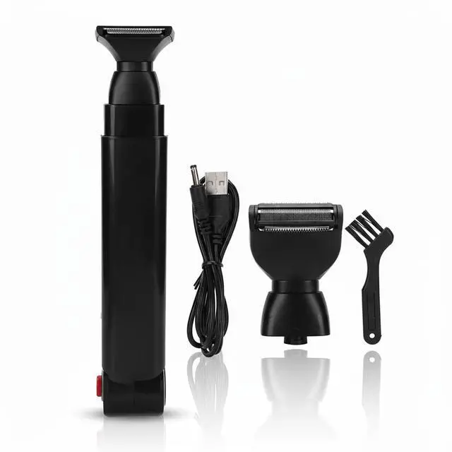 Alt view image 7 of 7 - Long Handle Electric Back Shaver For Men Body Hair Removal Razor USB Recharge US