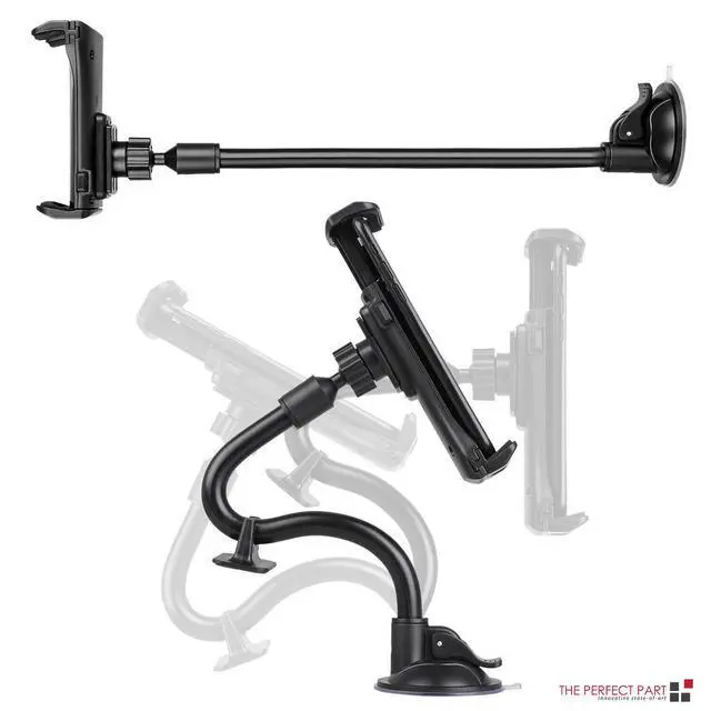 Alt view image 7 of 7 - 360° Universal Car Windshield Holder Desktop Mount For Cellphone Tablet iPad GPS