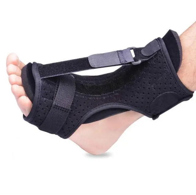 Alt view image 3 of 7 - Plantar Fasciitis Night Splint Adjustable Foot Drop Ankle Brace Support Toe Pain