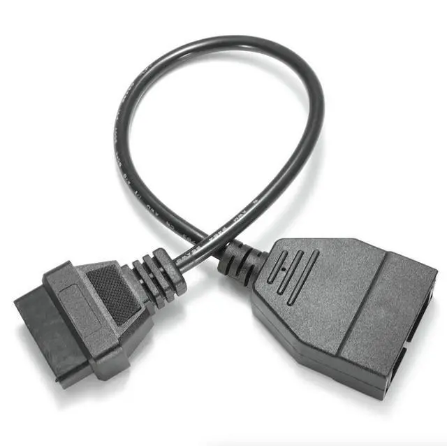 Alt view image 5 of 7 - 12 Pin OBD1 To 16 Pin OBD2 Convertor Adapter Cable For GM Diagnostic Scanner US