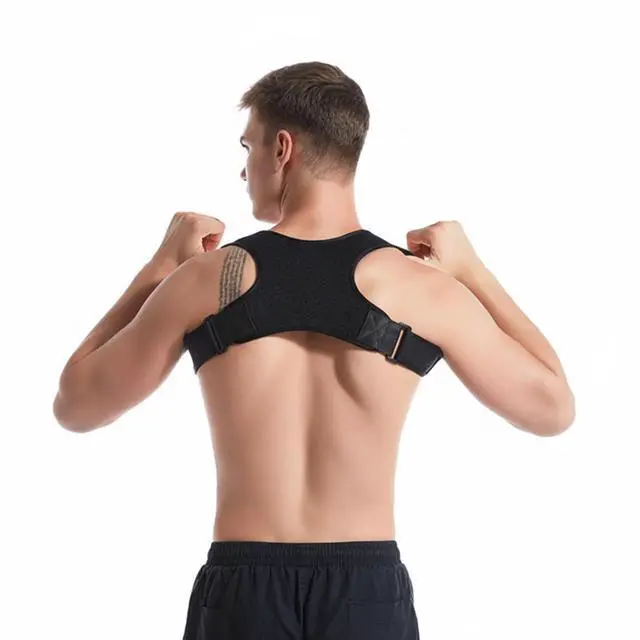 Main image of Adjustable Posture Corrector Back Shoulder Support Correct Brace Belt Men Women