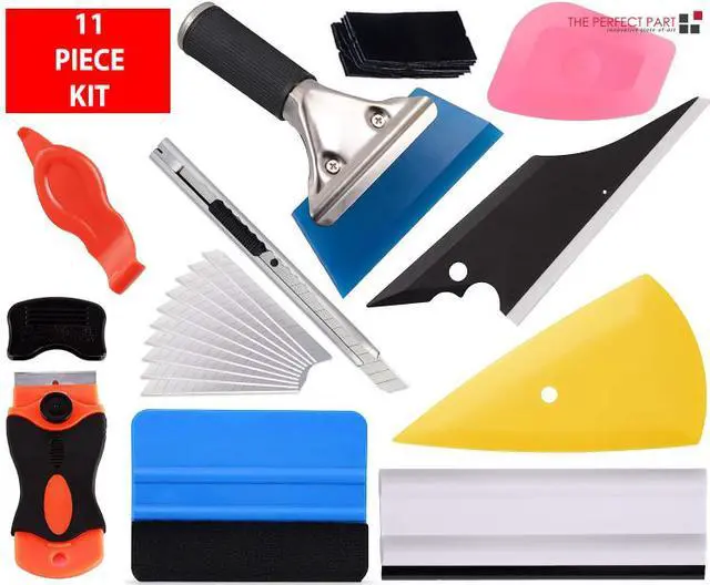 Alt view image 7 of 7 - 29 PCS Window Tint Tools Kit Car Auto Film Tinting Scraper Squeegee Installation