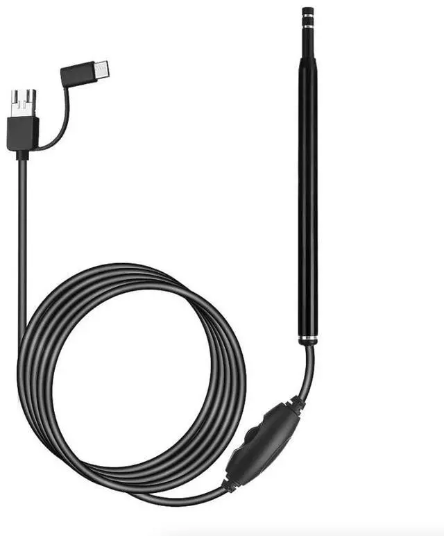 Main image of LED Ear Endoscope HD Otoscope Ear Wax Cleaning Camera Tool Cleaner Removal Kit