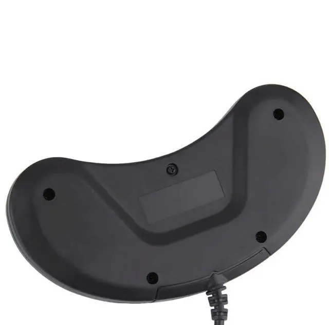 Alt view image 4 of 7 - 2X 6 Button Game Pad Controller For SEGA Genesis Black Old School Classic New