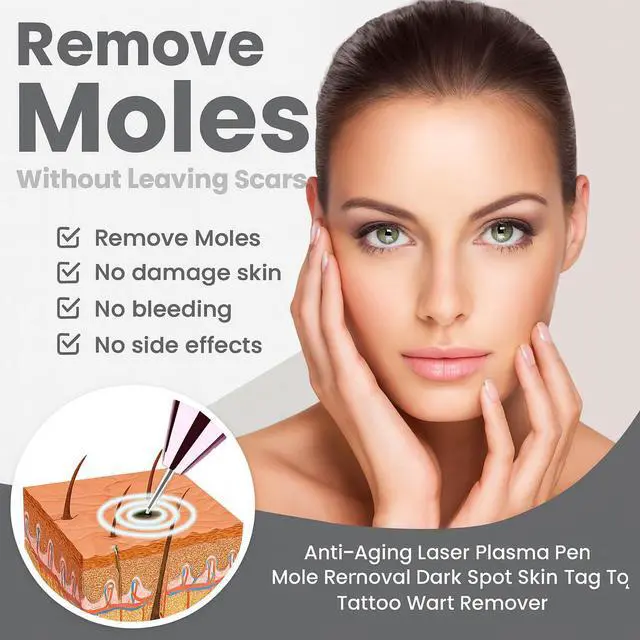 Alt view image 4 of 7 - Anti-Aging Laser Plasma Pen Mole Removal Dark Spot Skin Tag Tattoo Wart Remover