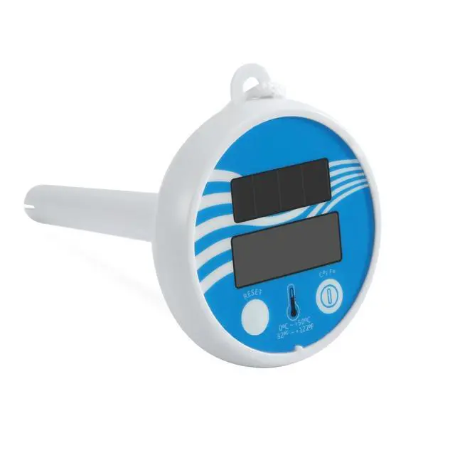 Alt view image 6 of 7 - Digital Solar Powered Outdoor Floating Waterproof Rainproof Pool SPA Thermometer