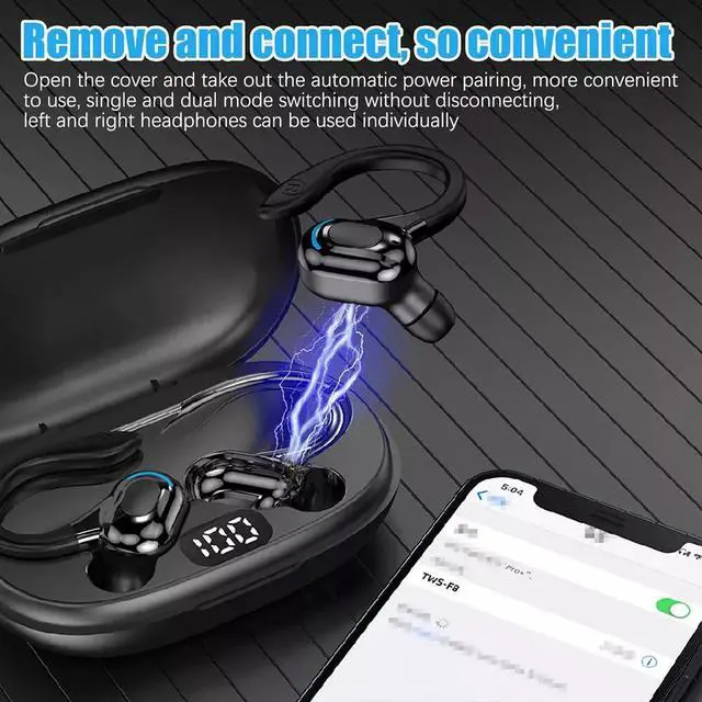 Alt view image 7 of 7 - Translator Earbuds 144 Languages Real Time Online/OffLine Translation Earphones