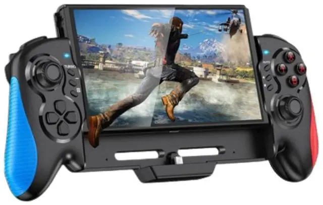 Main image of Dual massage Handheld Controller Grip Gamepad For Nintendo Switch Joy-Con Game