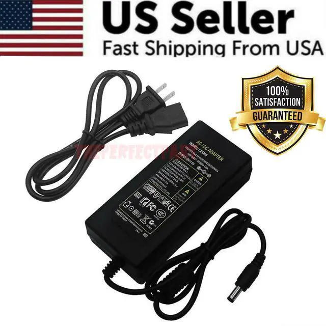 Alt view image 2 of 7 - 12V 5A 5 AMP 60W DC Power Supply Adapter Transformer LED Strip CCTV PC 5050 USA