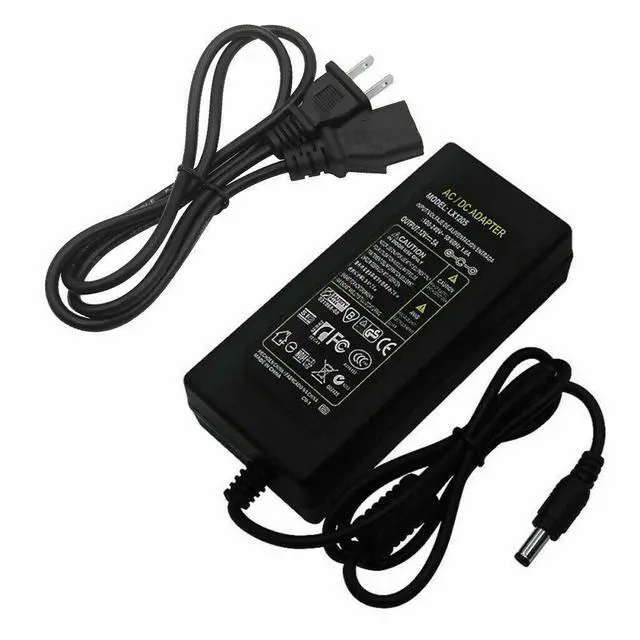 Alt view image 7 of 7 - 12V 5A 5 AMP 60W DC Power Supply Adapter Transformer LED Strip CCTV PC 5050 USA