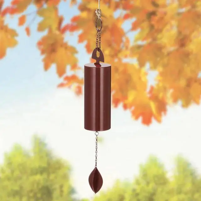 Alt view image 3 of 7 - Large Deep Resonance Serenity Metal Bell Heroic Wind Chimes Outdoor Home Decor