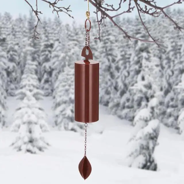 Alt view image 4 of 7 - Large Deep Resonance Serenity Metal Bell Heroic Wind Chimes Outdoor Home Decor