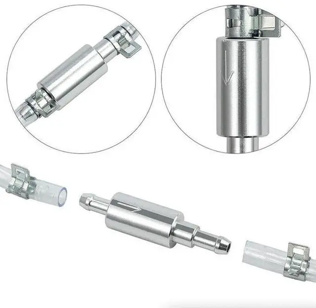 Alt view image 5 of 7 - Car Motorcycle Clutch Brake Bleeder Hose One Way Valve Tube Bleeding Tool Set US