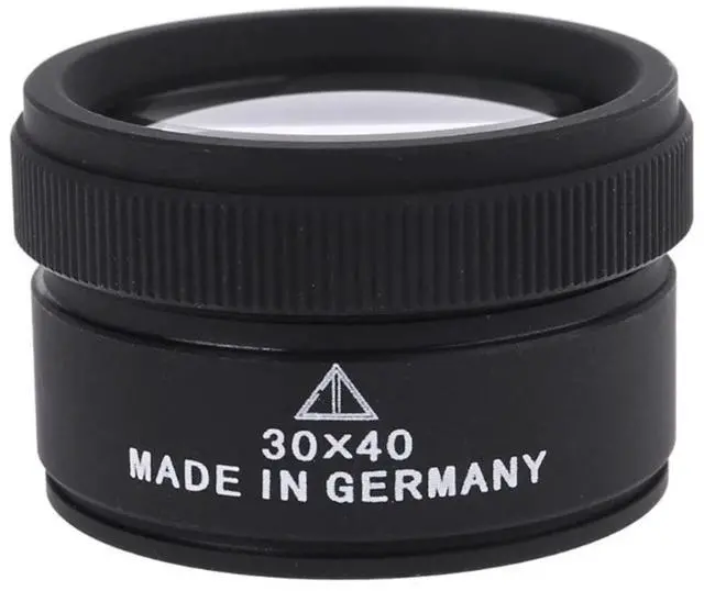 Main image of 40x Magnifying Glass Eye Loupes Loop Optical Magnifier Jewelry Watch Repair Tool