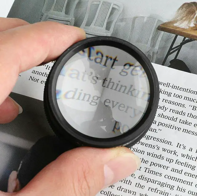 Alt view image 6 of 7 - 40x Magnifying Glass Eye Loupes Loop Optical Magnifier Jewelry Watch Repair Tool