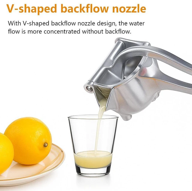 Alt view image 6 of 7 - Heavy Duty Metal Manual Juicer Fruit Juice Squeezer For Pressing Lemons Oranges