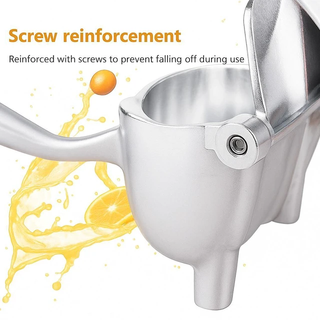 Alt view image 7 of 7 - Heavy Duty Metal Manual Juicer Fruit Juice Squeezer For Pressing Lemons Oranges