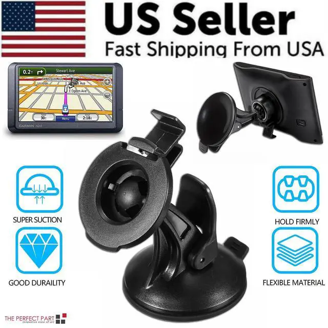 Alt view image 2 of 7 - Car Suction Cup Mount GPS Holder For GARMIN NUVI 2597 LMT 42 44 52 54 55 LM