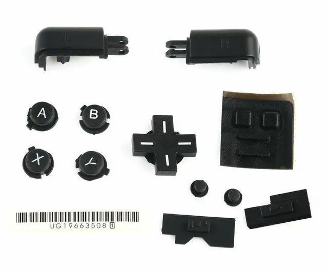 Alt view image 3 of 7 - Full Replacement Housing Shell Screen Lens Black For OEM Nintendo DS Lite NDSL