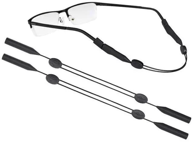 Main image of 2x Glasses Strap Neck Cord Sports Eyeglasses Band Sunglasses Rope String Holder