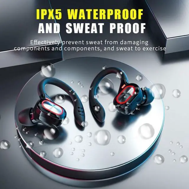 Alt view image 3 of 7 - Bluetooth Headset 5.1 True Wireless Earphones Earbuds Headphones HiFi Sport TWS
