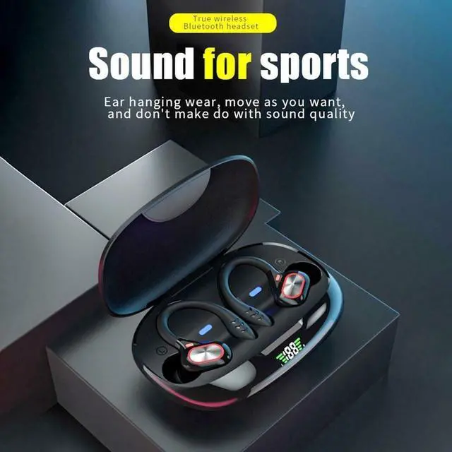 Alt view image 4 of 7 - Bluetooth Headset 5.1 True Wireless Earphones Earbuds Headphones HiFi Sport TWS