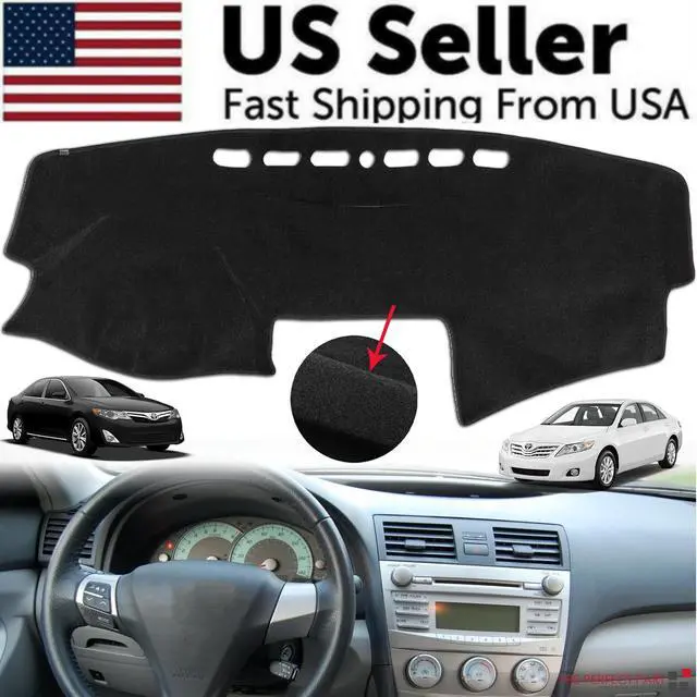 Alt view image 2 of 7 - For Toyota Camry 2007-2011 US DashMat Dash Cover Dashboard Mat Car Interior Pad