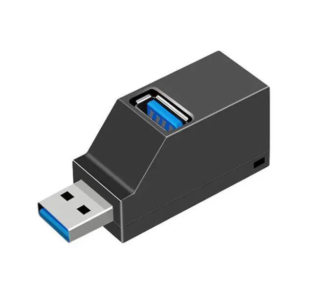 Alt view image 7 of 7 - 2 Pcs 3 Port USB 3.0 Hub Portable High Speed Splitter Box For PC Notebook Laptop