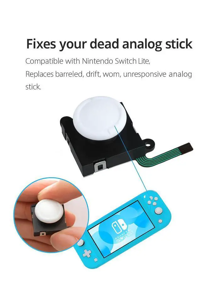 Alt view image 4 of 7 - For Nintendo Switch Lite 19in1 Analog Joystick Replacement Repair Tool Kit Set