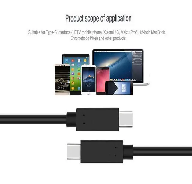 Alt view image 7 of 7 - 3 Pack 6FT USB-C to USB-C Cable Fast Charge Type C Charging Cord Rapid Charger