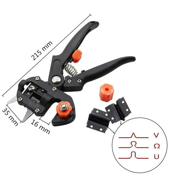 Alt view image 4 of 7 - Garden Tree Grafting Knife Pruning Pruner Shears Snip Scissors Cutting Tool Kit