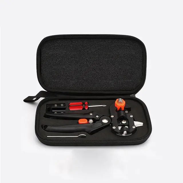Alt view image 6 of 7 - Garden Tree Grafting Knife Pruning Pruner Shears Snip Scissors Cutting Tool Kit