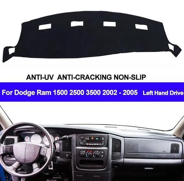 Alt view image 5 of 7 - For Dodge Ram 1500 2500 3500 2002-2005 Dash-Mat Dashboard Mat Dash Cover Carpet