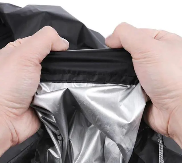 Alt view image 6 of 7 - Waterproof Golf Cart Cover Zipper 4 Passenger EZ GO Club Car Yamaha Elastic Hem