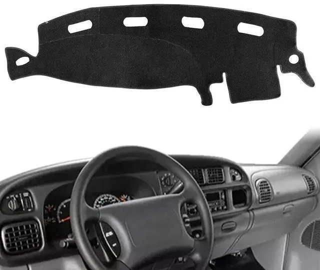 Main image of Dashboard Mat Dash Cover Carpet For 1998-2001 Dodge Ram 1500 2500 3500 Dash-Mat