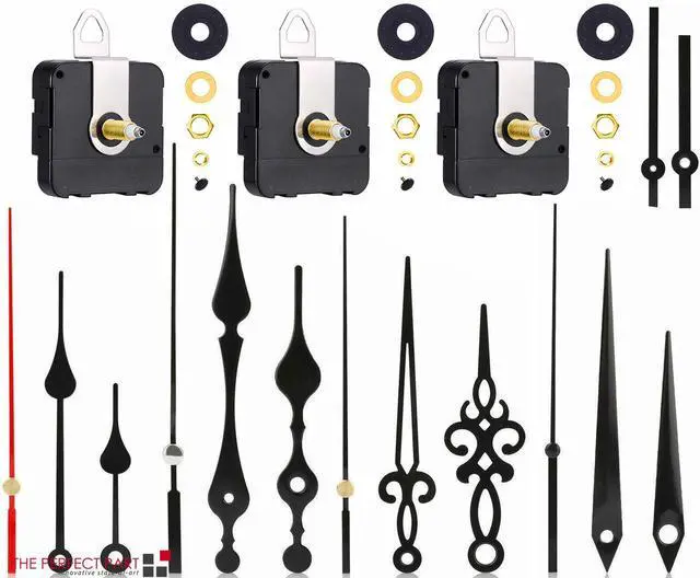 Main image of DIY Clock Movement Quartz Mechanism Wall Replacement Repair Tool Parts Hands Kit