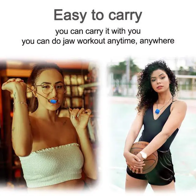 Alt view image 7 of 7 - 3PCS Jawline Exerciser Mouth Exercise Fitness Ball Neck Face Jaw Trainer Toning
