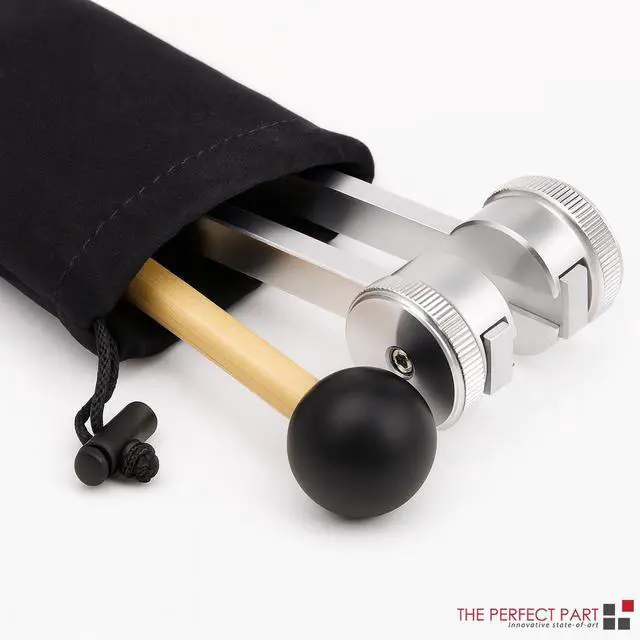 Alt view image 6 of 7 - 128Hz Healing Tuning Fork with Silicone Hammer Sound Therapy Musical Instrument