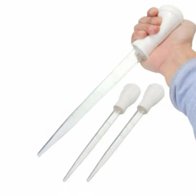 Main image of 2 PCS Meat & Poultry Baster Heat Resistant BPA Free Turkey Syringe Flavor 30ML