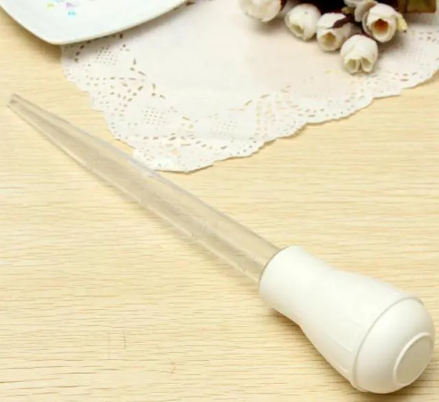 Alt view image 7 of 7 - 2 PCS Meat & Poultry Baster Heat Resistant BPA Free Turkey Syringe Flavor 30ML