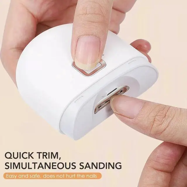 Alt view image 6 of 7 - Safety Electric Nail Clipper Automatic Thick Nails Trimmer Professional Tool US