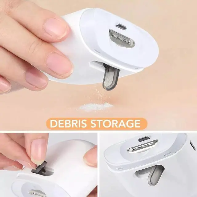 Alt view image 5 of 7 - Safety Electric Nail Clipper Automatic Thick Nails Trimmer Professional Tool US