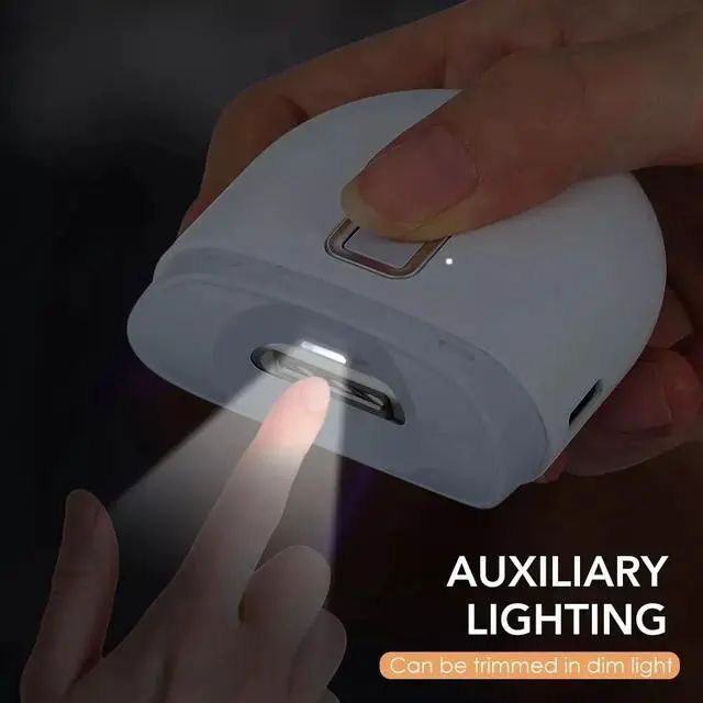 Alt view image 7 of 7 - Safety Electric Nail Clipper Automatic Thick Nails Trimmer Professional Tool US