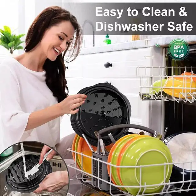 Alt view image 7 of 7 - Large Chicken Shredder Tool Twist Meat Shredding Grinder Handles Non-Slip No BPA