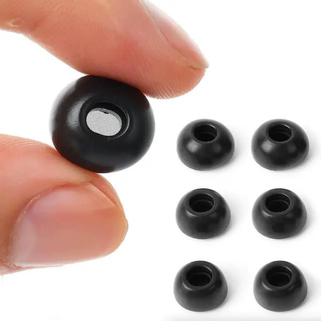 Alt view image 4 of 7 - Replacement Ear Tips For Apple Airpods Pro Memory Foam Tips Airpod Pro - 3 Pairs