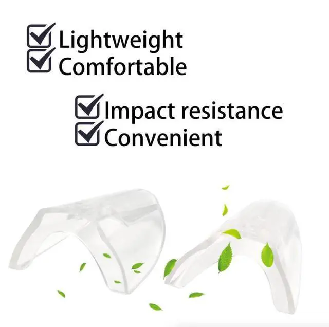 Alt view image 3 of 7 - 2 Pairs Side Shields For Eye Glasses Slip On Safety Glasses Shield Universal US